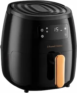 Russell Hobbs Freidora Sin Aceite 5l, Freidora de Aire 5 litro, Air Fryer XL, 7 funciones, pantalla LED táctil, temporizador, apto lavavajillas [Ahorra hasta un 48% en Energía] SatisFry 26510-56