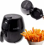 STARLYF Freidora sin Aceite Oil Free Fryer, freidora de Aire, Cocina Rápida y Saludable, Temporizador y Control de Temperatura, Tecnología de Circulación de Aire, Cesta Antiadherente, Control LED
