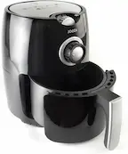 JOCCA - Freidora sin aceite con temporizador 1000W | Freidora de Aire Caliente | Capacidad 2,2 litros | Air Fryer | Cocina Sana | Temperatura Ajustable