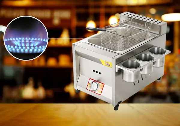 DICOINA L/12 L Freidora de Gas comercial