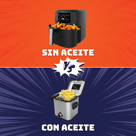 Freidoras de aire o con aceite: ¿cuál es la mejor opción?